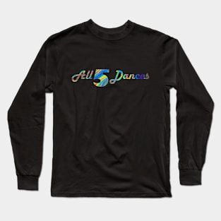 All 5 Dances Long Sleeve T-Shirt